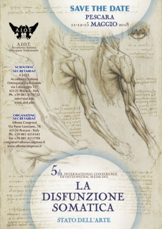 Fifth International Conference of Osteopathic Medicine Pescara 2018