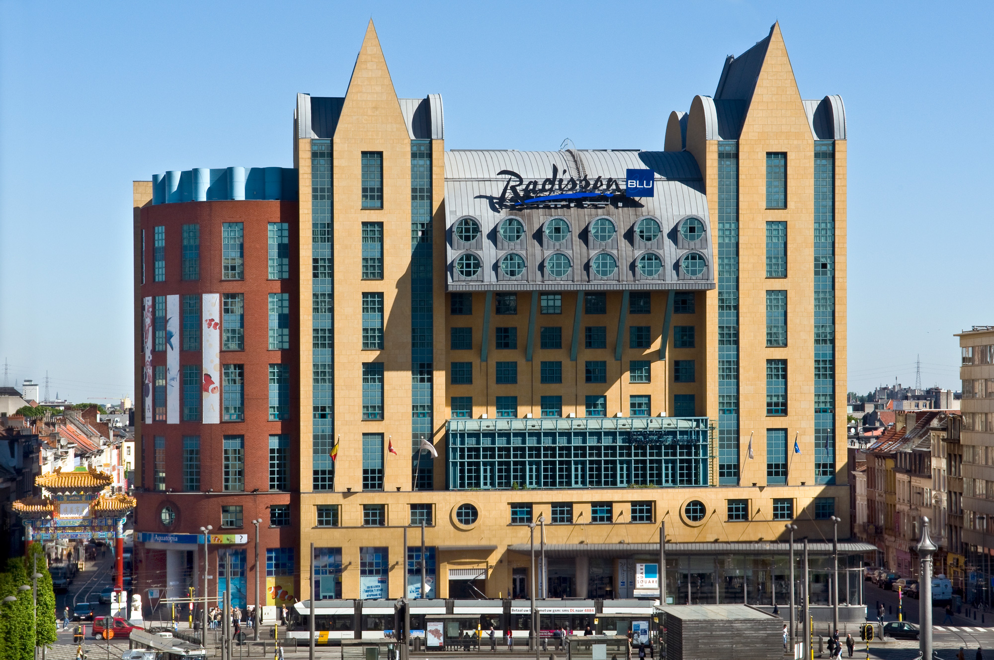 Radisson Blu Astrid Antwerp Front side 1