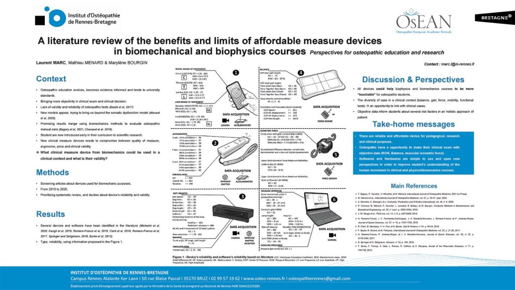 Laurent Marc - A literature review of the benefits and limits of affordable measure devices in biomechanical and biophysics courses