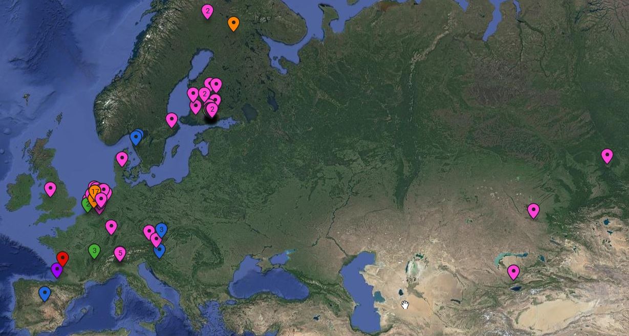 Map participants VISD 2023