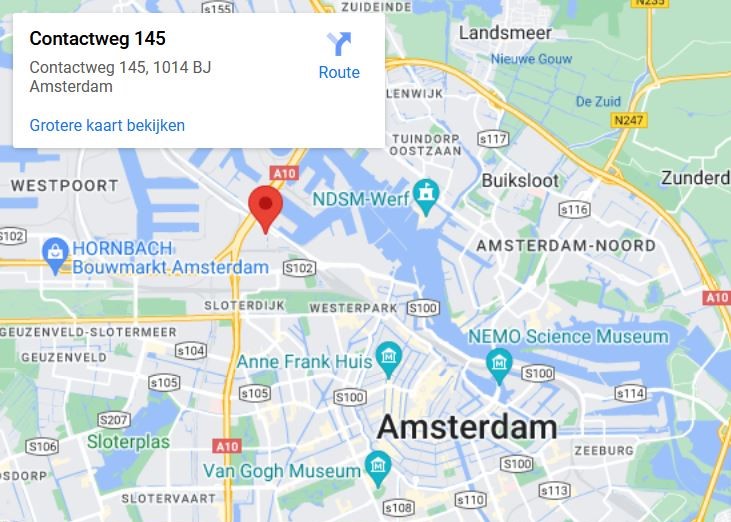 Map Amsterdam